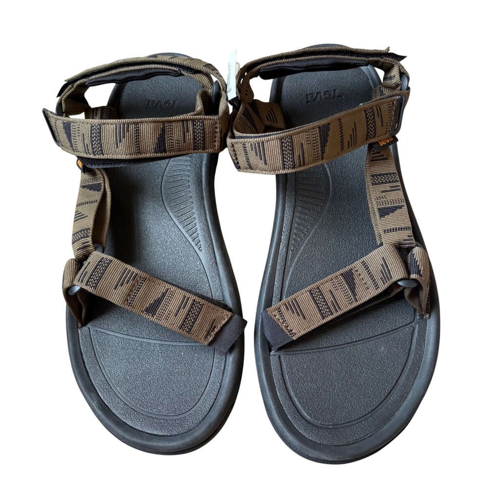 Teva Original Universal Mens Sandals Size‎ 13 Brown Pattern Adjustable Straps